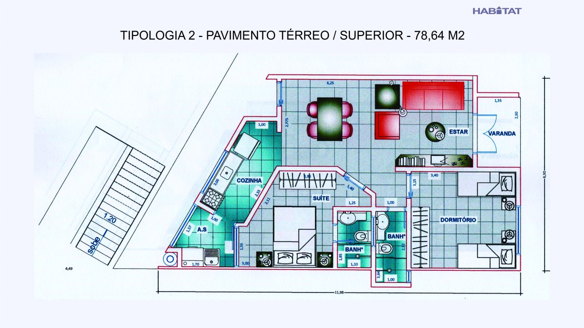 Apartamento à venda com 2 quartos, 93m² - Foto 13