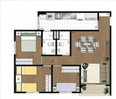 Apartamento à venda com 3 quartos, 67m² - Foto 6