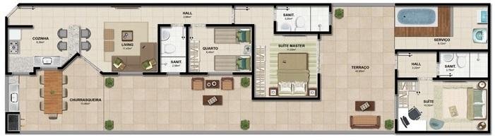 Apartamento à venda com 3 quartos, 147m² - Foto 11