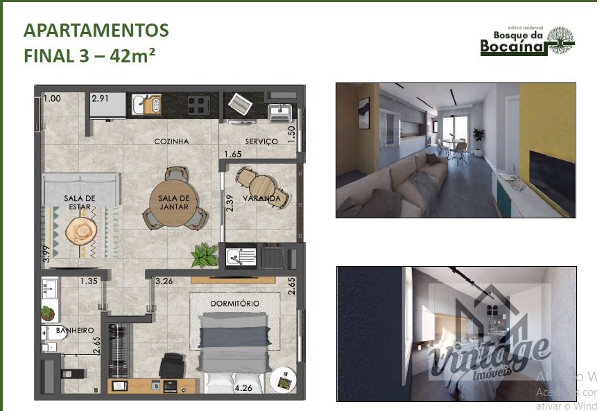 Apartamento à venda com 2 quartos, 50m² - Foto 7