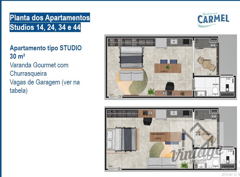 Apartamento à venda com 2 quartos, 60m² - Foto 7