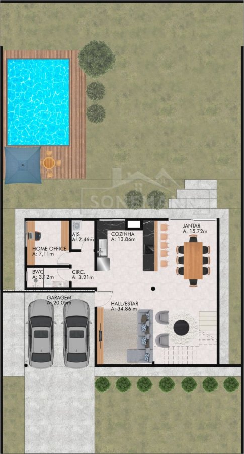 Sobrado à venda com 2 quartos - Foto 3