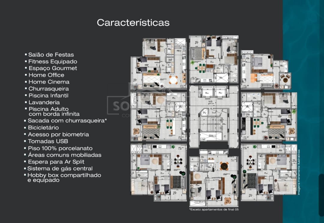 Apartamento à venda com 2 quartos, 63m² - Foto 21