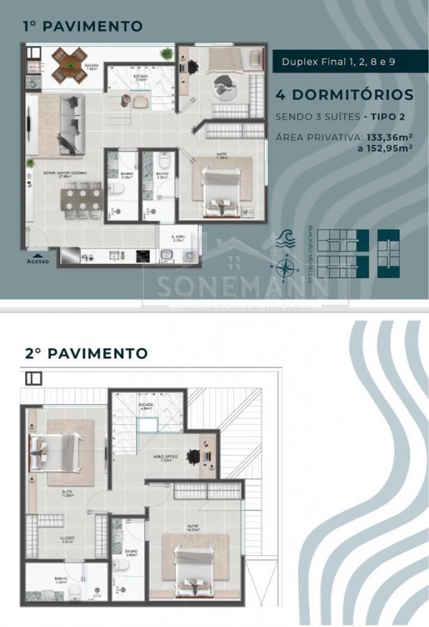 Apartamento à venda com 1 quarto, 39m² - Foto 15