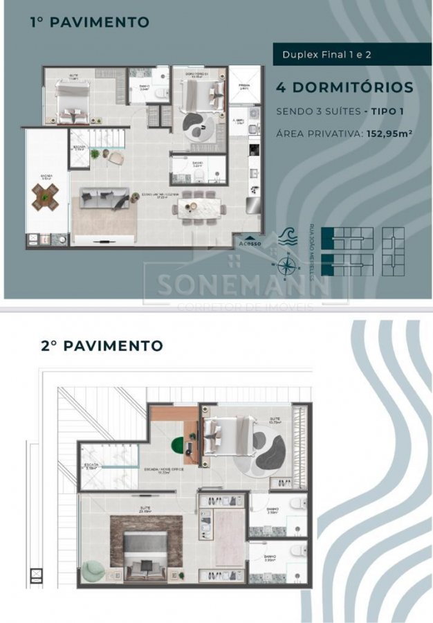 Apartamento à venda com 1 quarto, 39m² - Foto 16