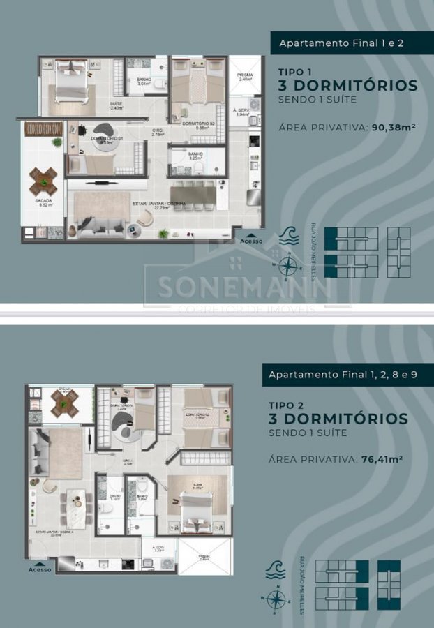 Apartamento à venda com 1 quarto, 39m² - Foto 18